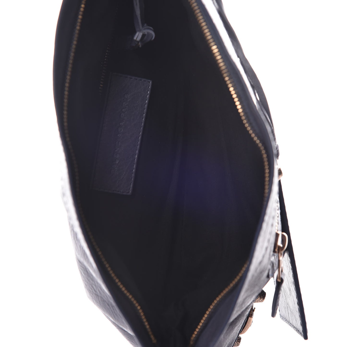 Agneau Giant 12 Rose Gold Hardware Premier Clutch Jacynthe
