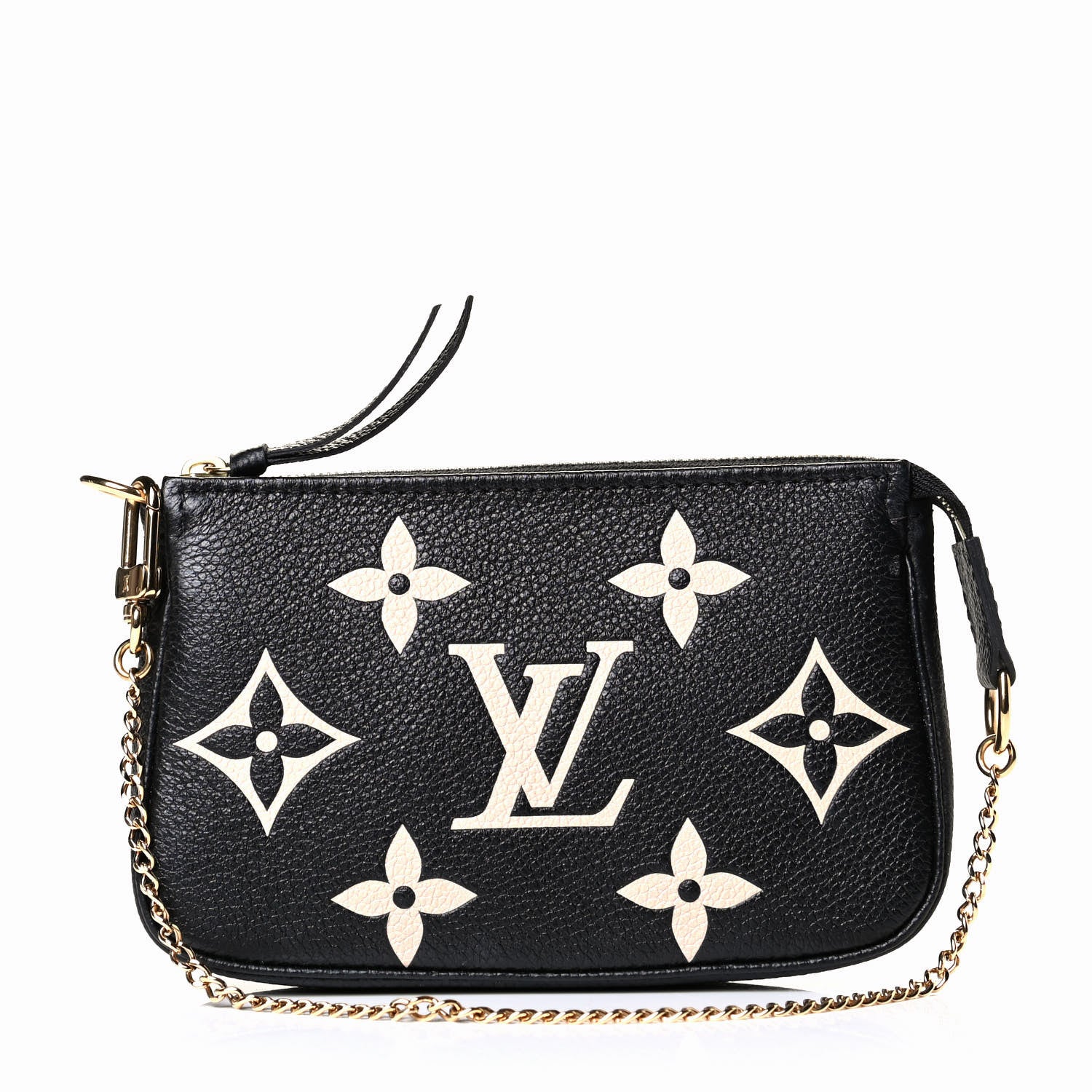 Louis Vuitton Empreinte Monogram Giant Mini Pochette Accessories Black 1 of 5