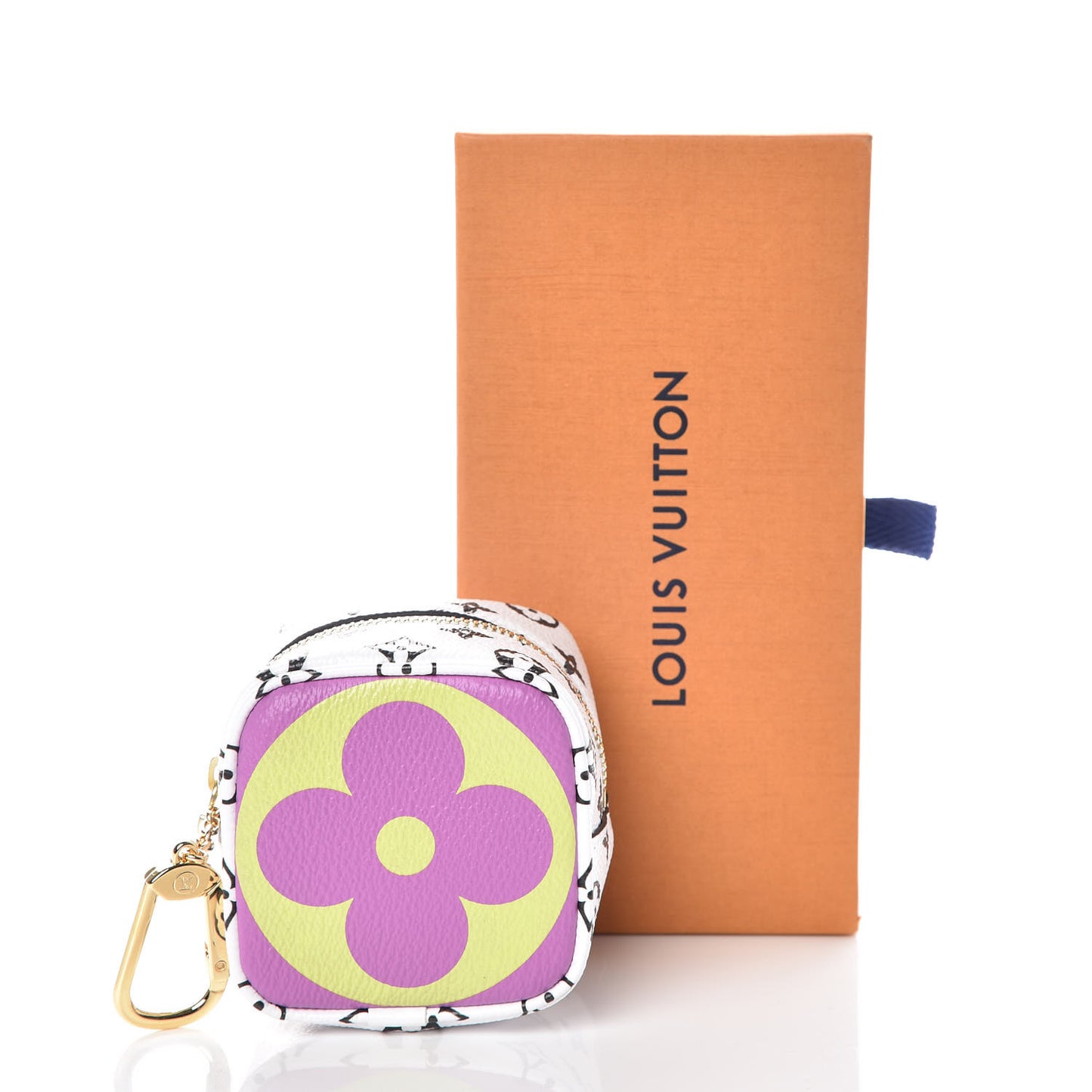 Monogram Giant Cube Coin Purse Pink