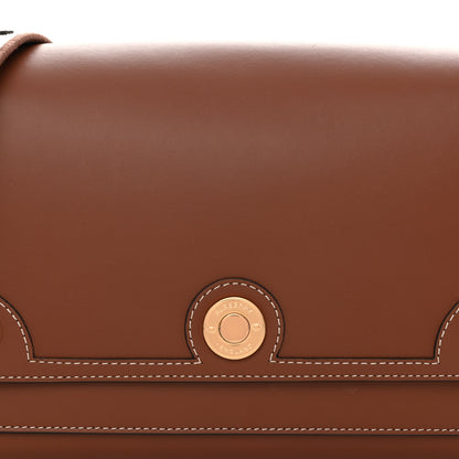 Burberry Calfskin Note Crossbody Bag Tan 8 of 10