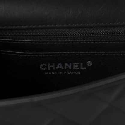 Chanel Lambskin Quilted Mini Rectangular Flap Black 9 of 10