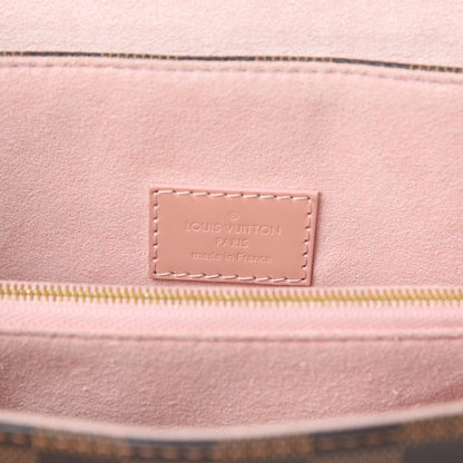 Louis Vuitton Damier Ebene Caissa Clutch Rose Ballerine 6 of 11
