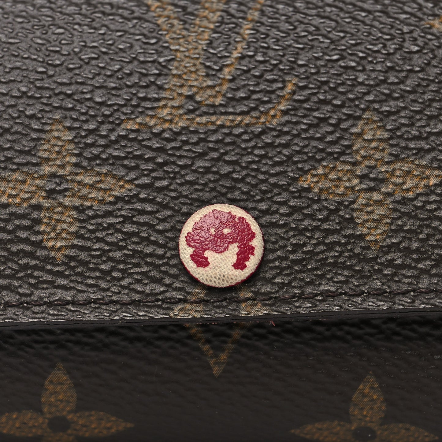 Monogram 6 Key Multicles Holder Fuchsia