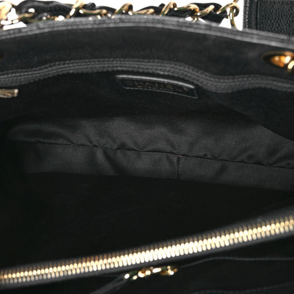 Chanel Caviar Quilted Grand Shopping Tote GST Black 5 of 10