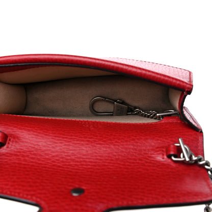Gucci Calfskin Super Mini Dionysus Shoulder Bag Hibiscus Red 5 of 10