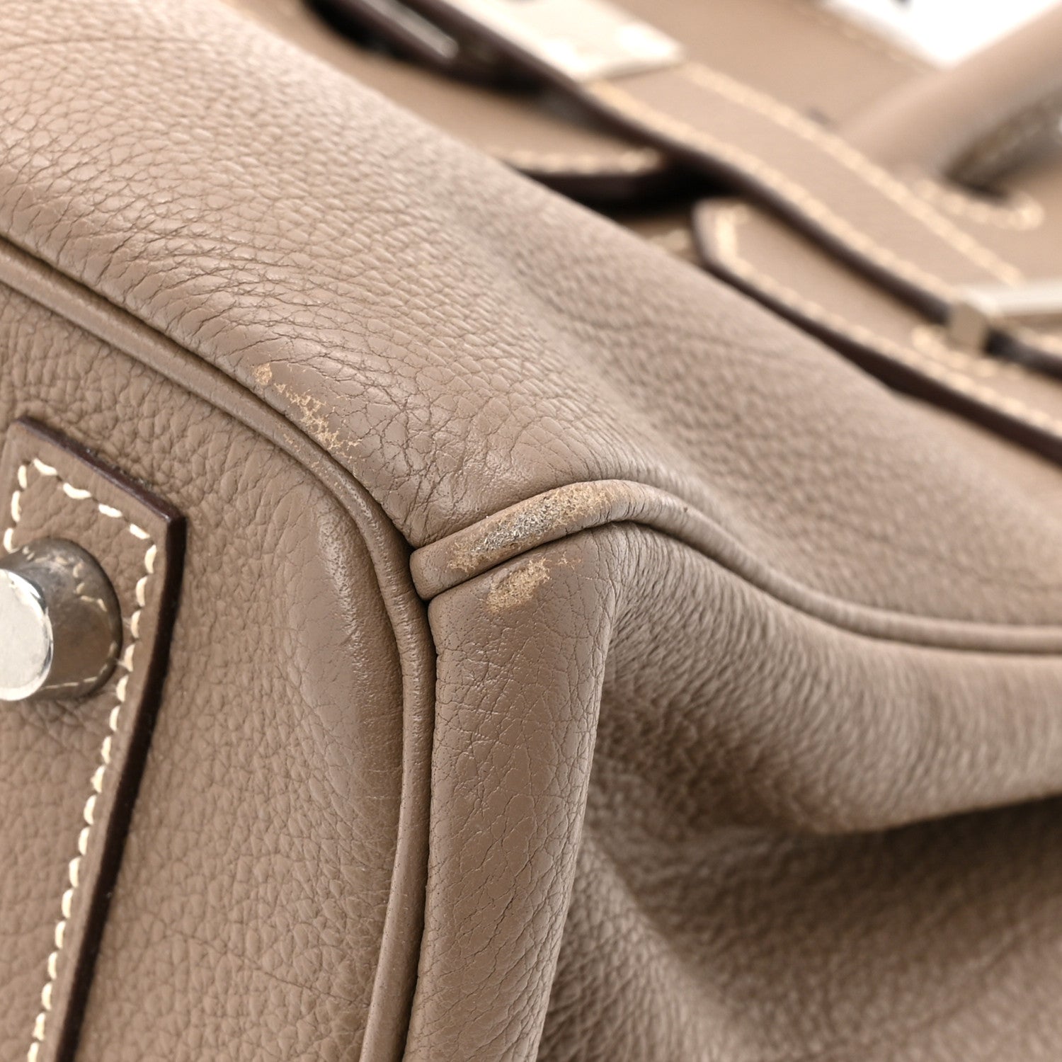 Hermes Togo Birkin 30 Etoupe 9 of 14