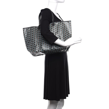 Goyard Goyardine Saint Louis Claire Voie PM Black Blue 2 of 11