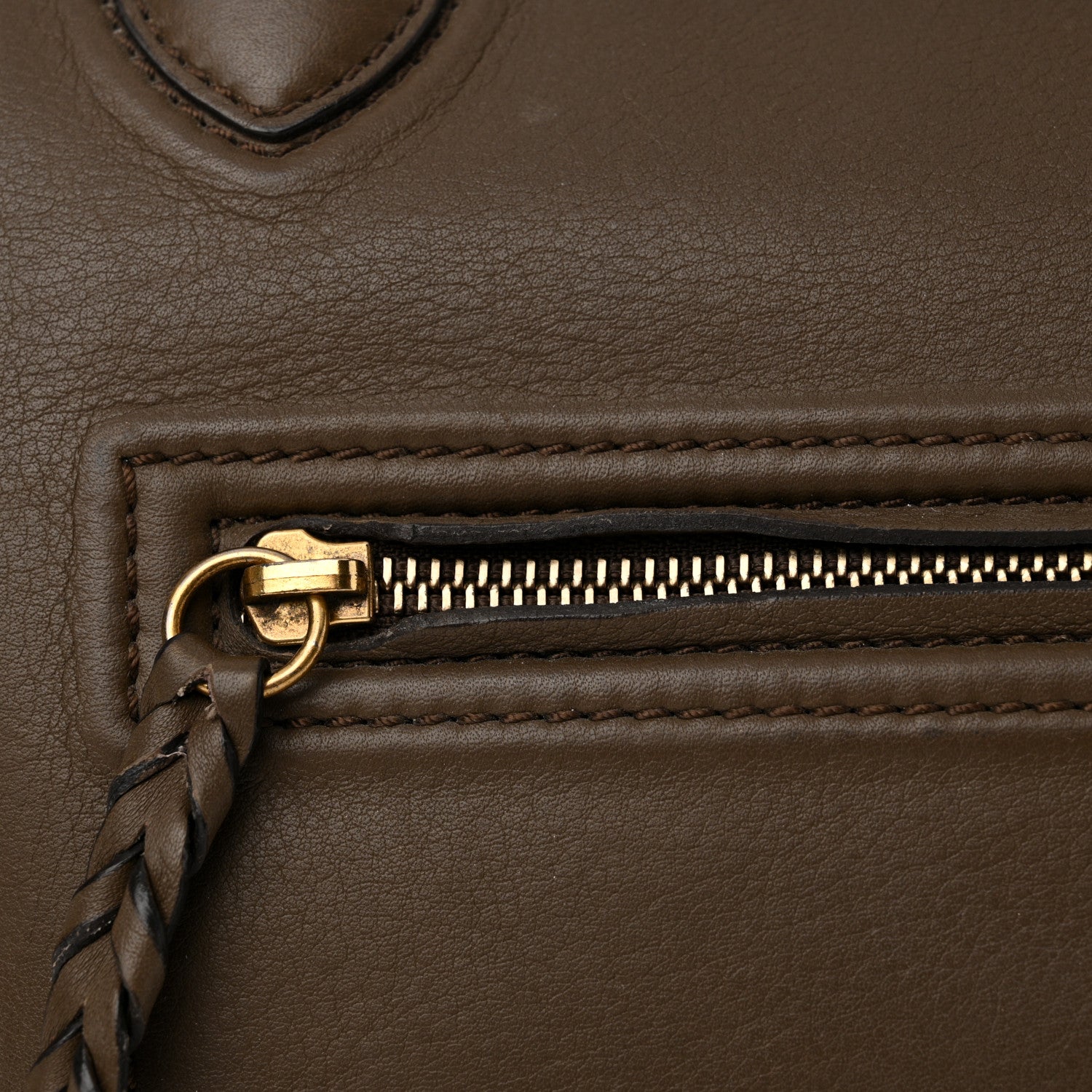 Celine Grained Calfskin Medium Phantom Luggage Taupe 20 of 30