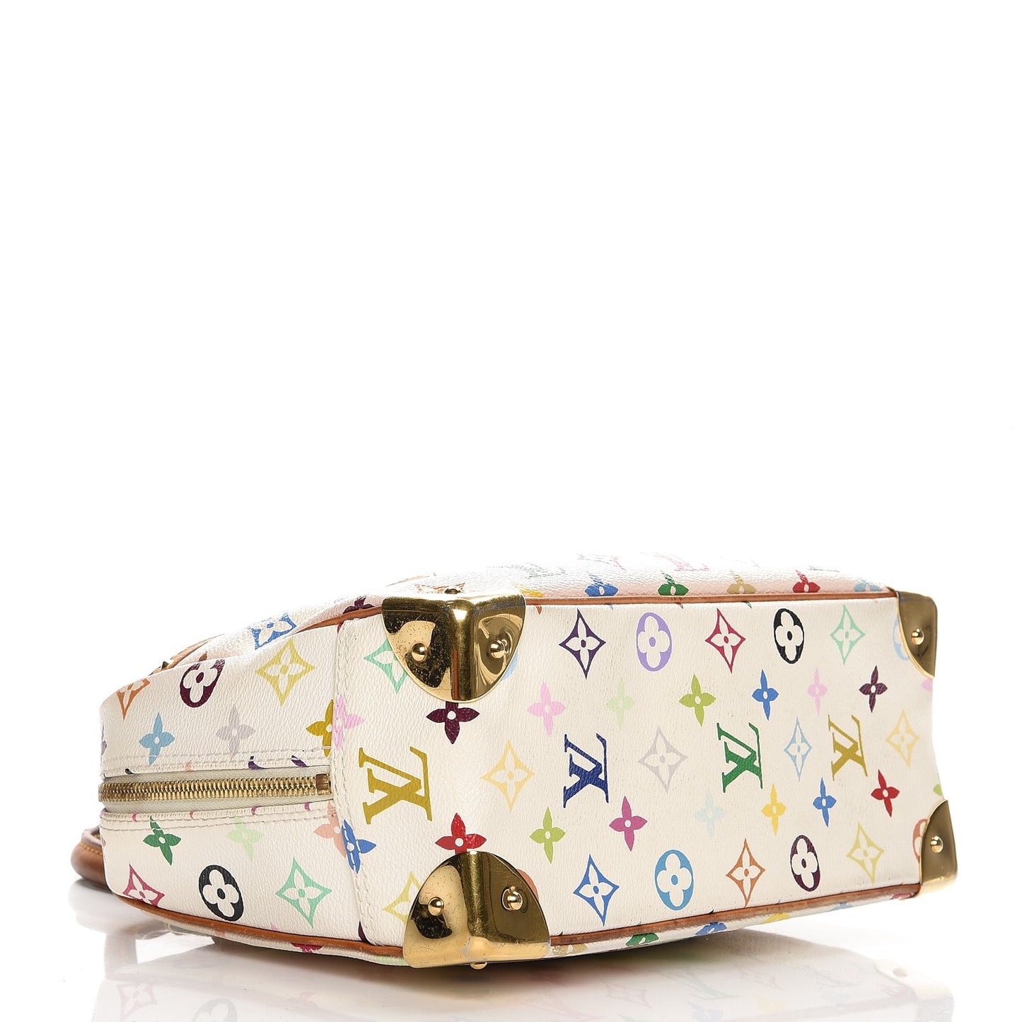 Monogram Multicolor Trouville White