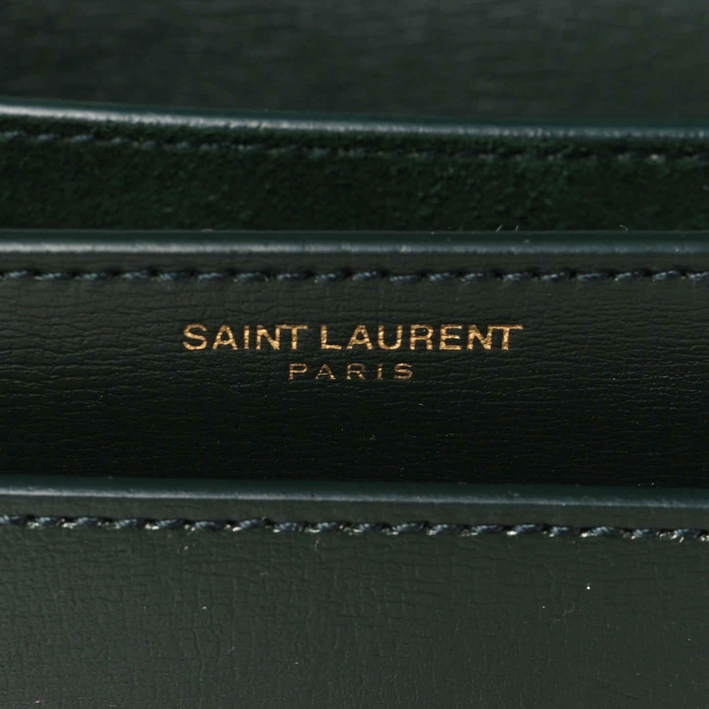Calfskin Medium Monogram Sunset Dark Green
