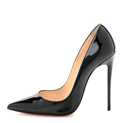 Christian Louboutin Patent So Kate 120 Pumps 37 Black 1 of 11