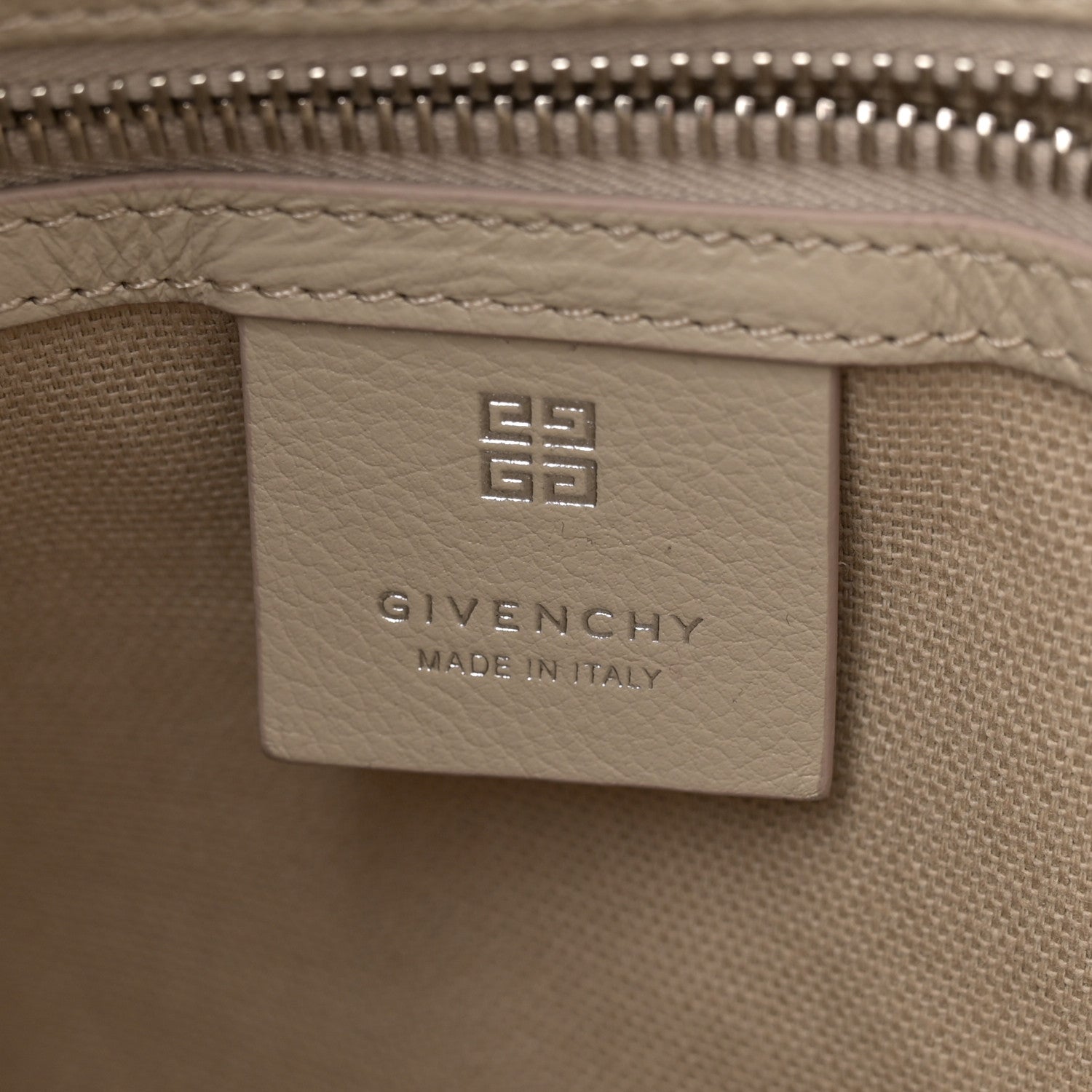 Givenchy Calfskin Medium Voyou Bag Natural Beige 6 of 10