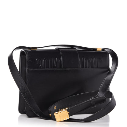 Christian Dior Smooth Calfskin 30 Montaigne Flap Bag Black 3 of 9