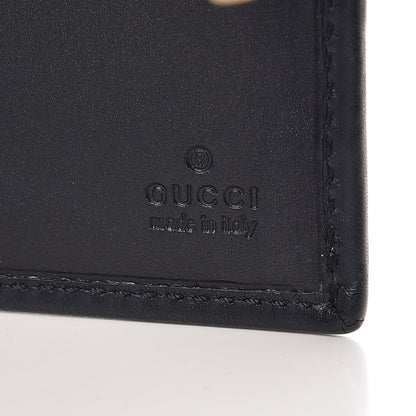Gucci Monogram Calfskin Ladies Web Continental Wallet Beige Blue 6 of 12