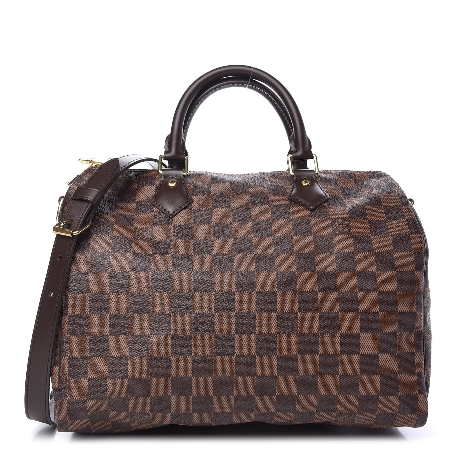 Louis Vuitton Damier Ebene Speedy Bandouliere 30 1 of 9