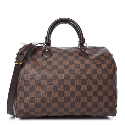Louis Vuitton Damier Ebene Speedy Bandouliere 30 1 of 9