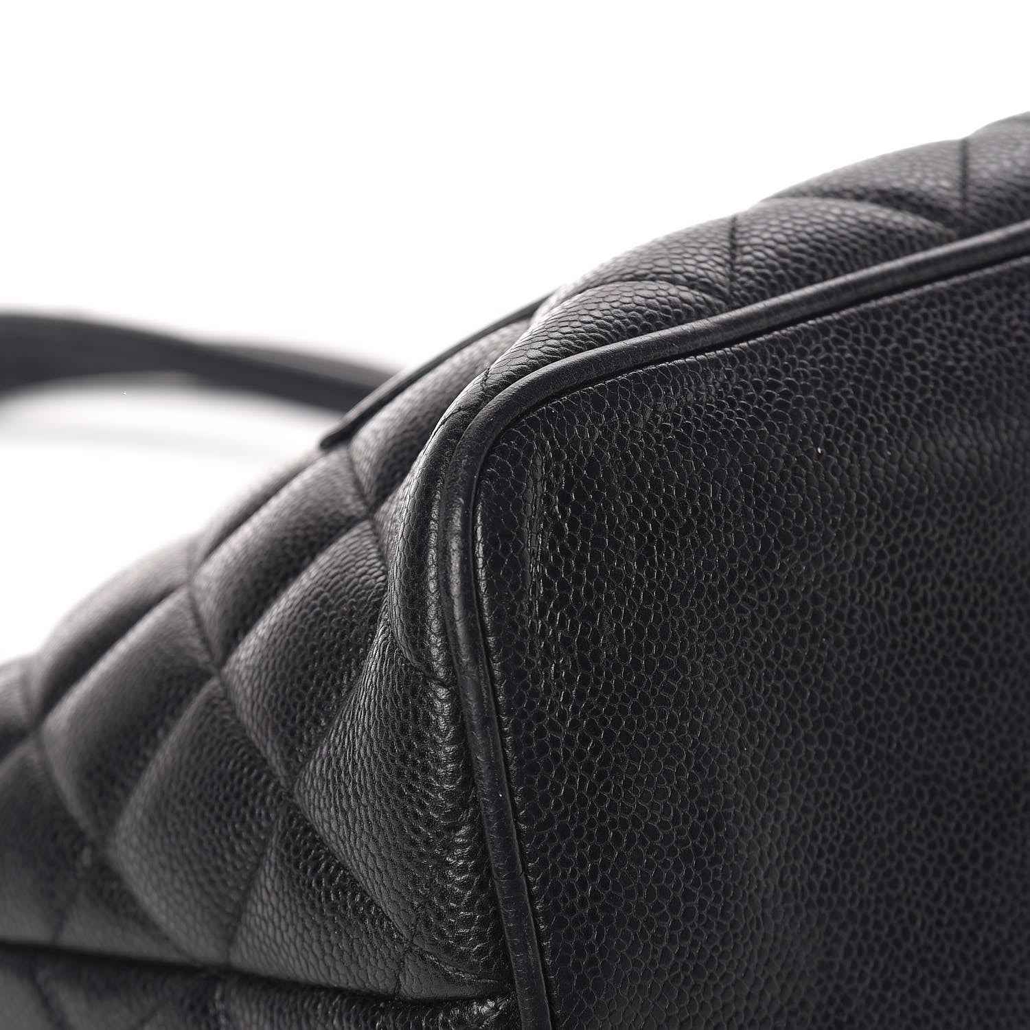 Chanel Caviar Quilted Medallion Tote Black 12 of 15