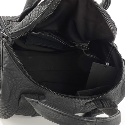 Alexander Wang Pebbled Lambskin Rockie Black Iridescent Hardware 5 of 8