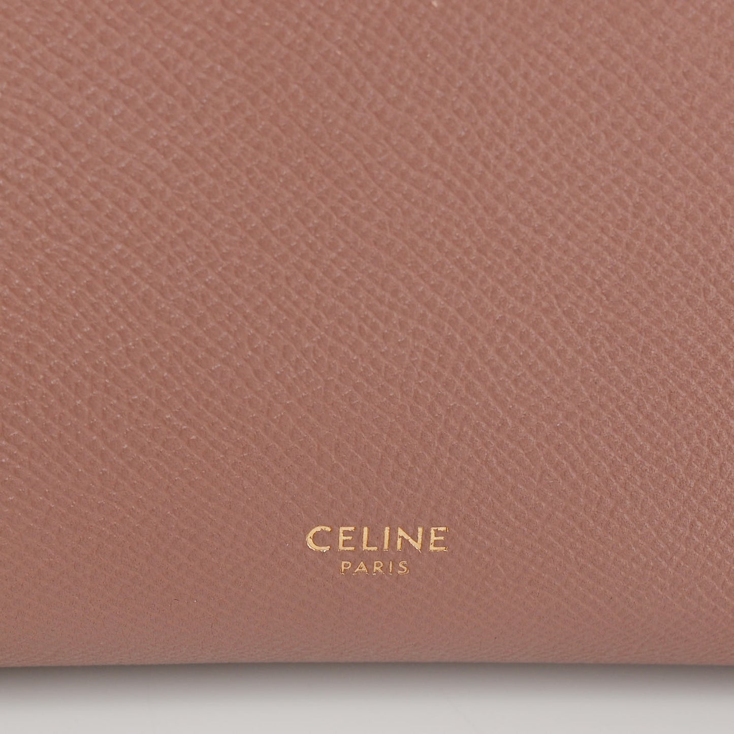 Grained Calfskin Nano Belt Bag Antique Rose