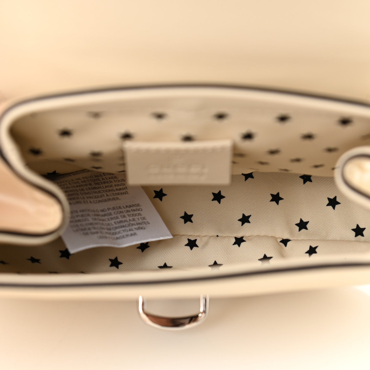 Calfskin Childrens Heart Belt Bag M White