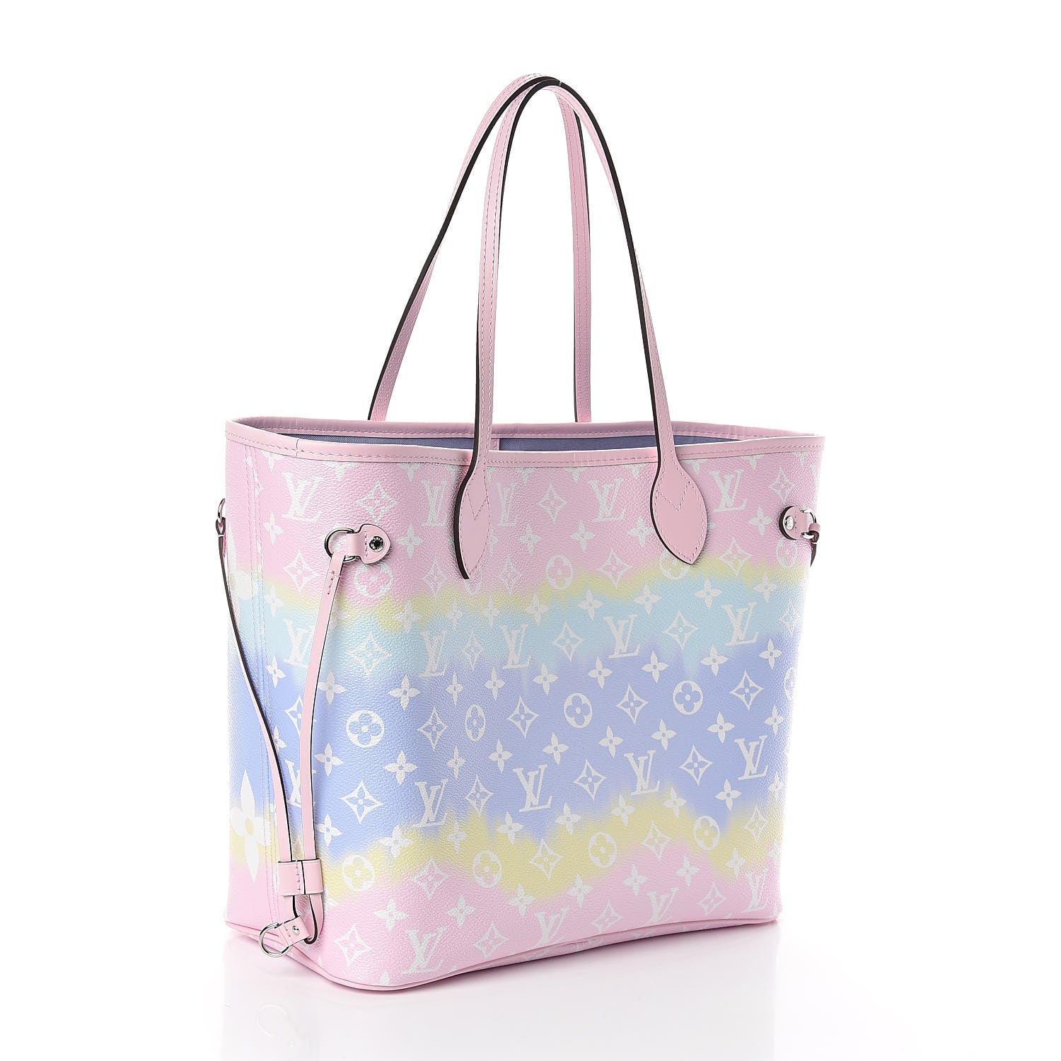 Louis Vuitton Monogram Escale Neverfull MM Pastel 3 of 9