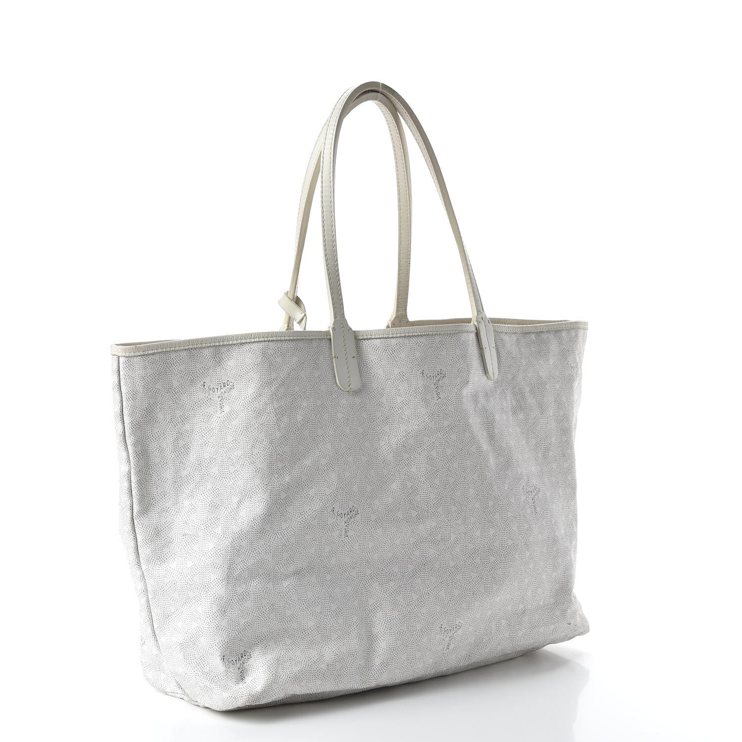 Goyard Goyardine Saint Louis PM White 3 of 11