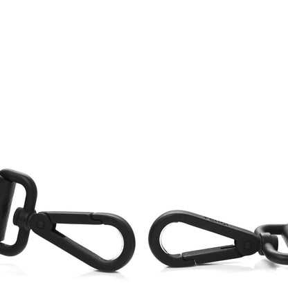 Fendi Canvas Calfskin Logo Strap Black Grey Yellow 4 of 4