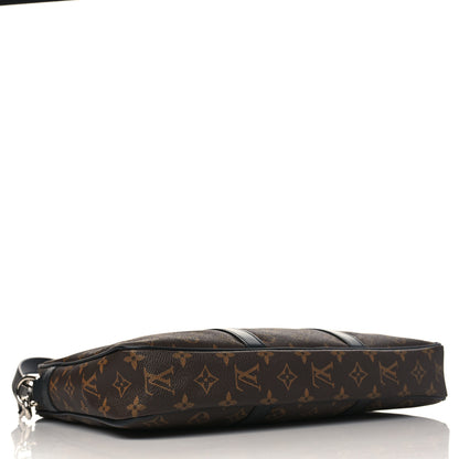Louis Vuitton Monogram Macassar Porte-Documents Voyage PM 4 of 8