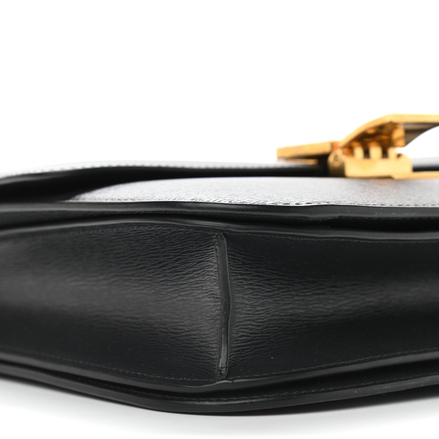 Liege Calfskin Medium Classic Box Flap Bag Anthracite