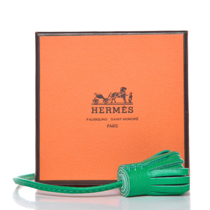 Hermes Milo Lambskin Notebook Page Marker Carmencita PM Menthe 3 of 3