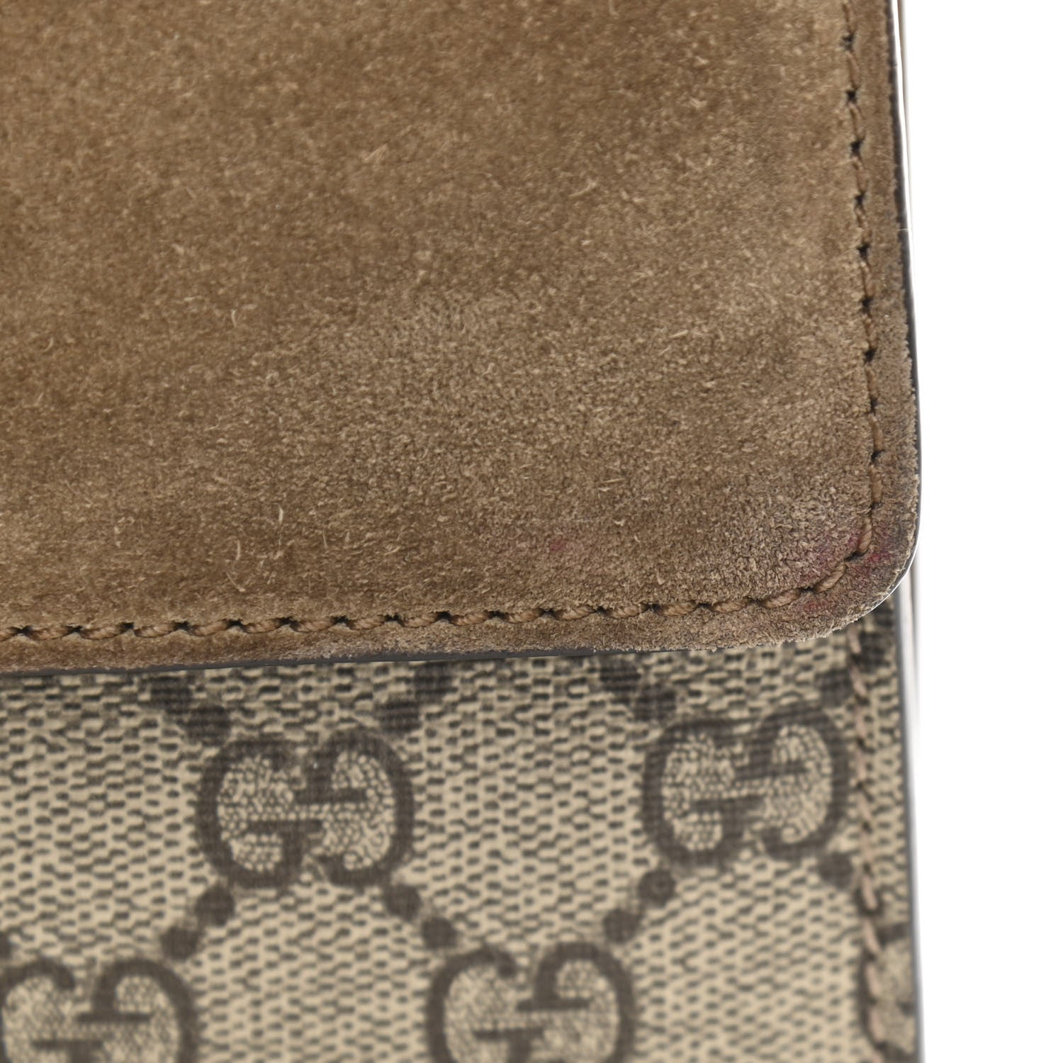 Gucci GG Supreme Monogram Mini Dionysus Shoulder Bag Taupe 13 of 15