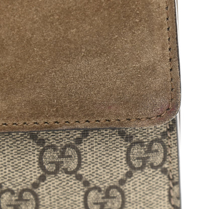 Gucci GG Supreme Monogram Mini Dionysus Shoulder Bag Taupe 13 of 15