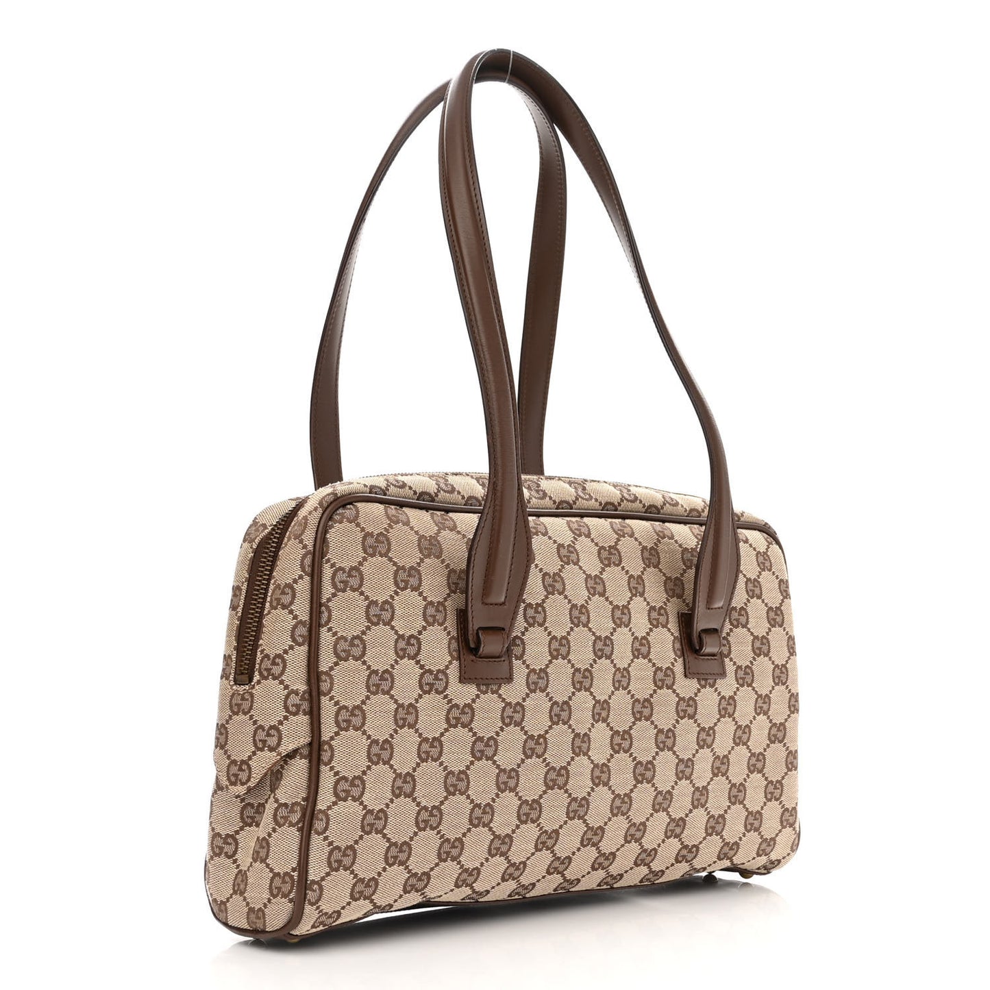 Monogram Tote Bag Brown