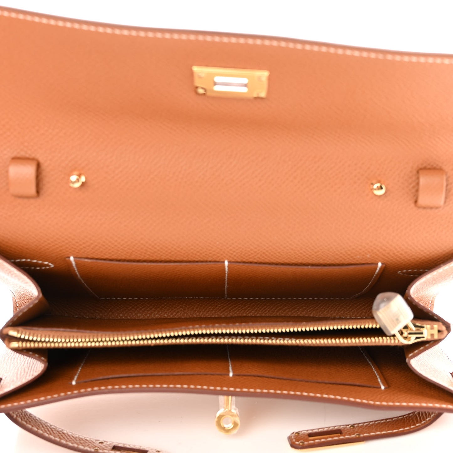 Epsom Kelly Wallet To Go Gold