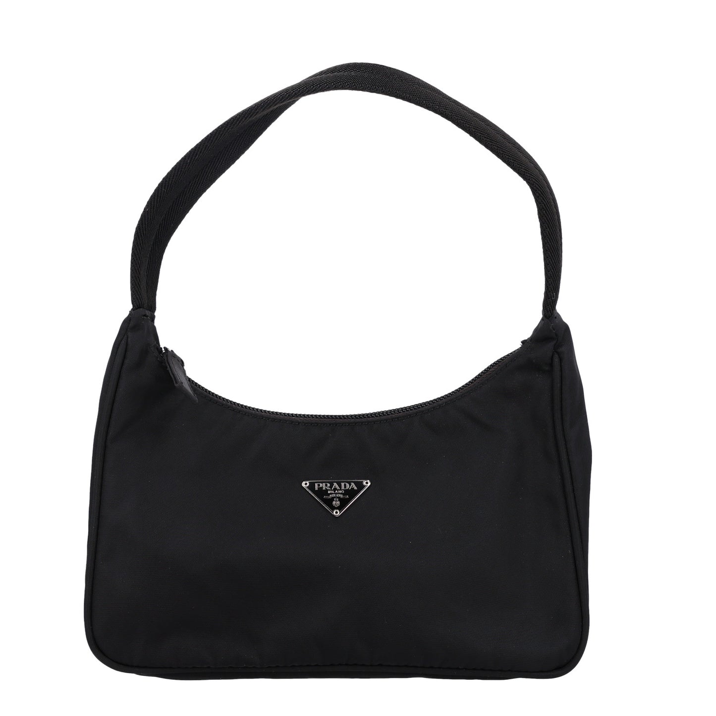 Tessuto Nylon Sport Mini Shoulder Bag Black