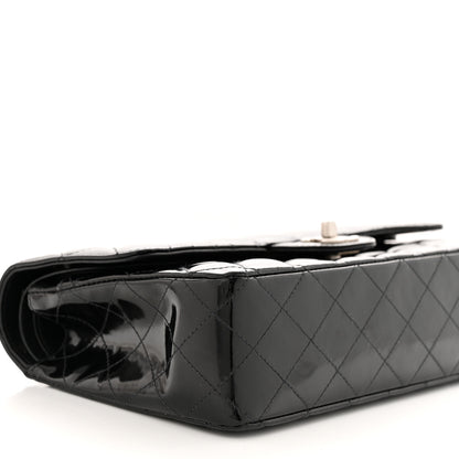 Chanel Patent Quilted Medium Double Flap Black 9 of 11