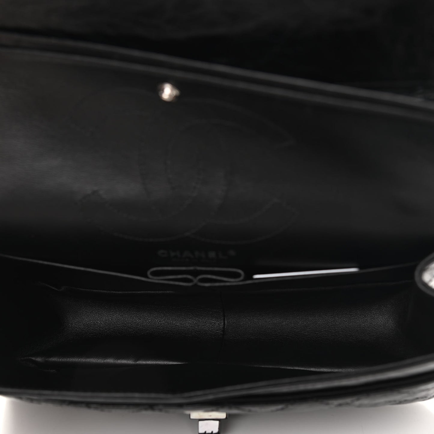 Aged Calfskin Quilted 2.55 Reissue 226 Flap So Black