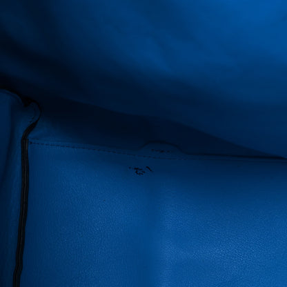 Balenciaga Veau Baltimore Double Sided Large Everyday Tote Gris Fossile Bleu Turquoise 13 of 15