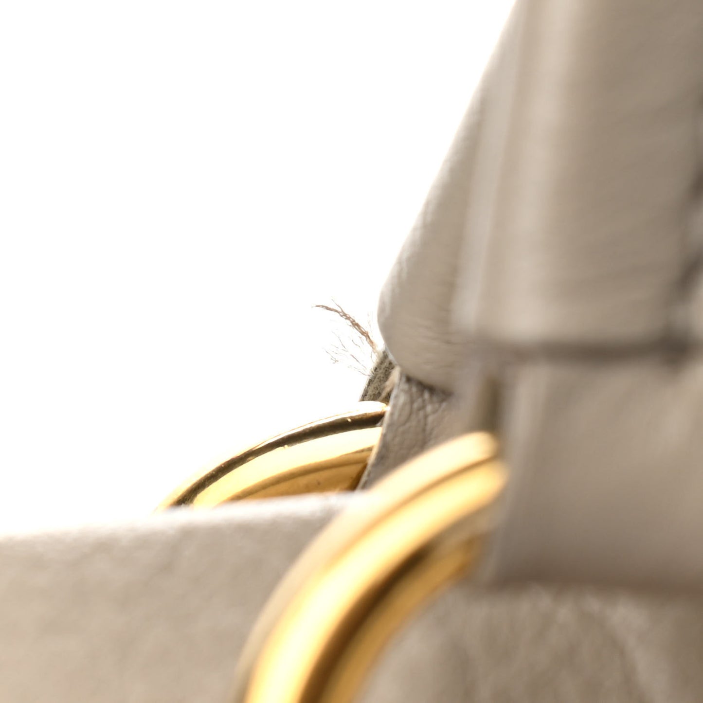 Vitello Daino Top Handle Tote Beige