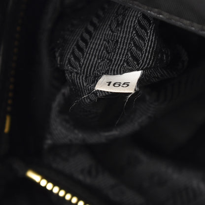 Prada Tessuto Nylon Soft Calf Tote Black 8 of 16