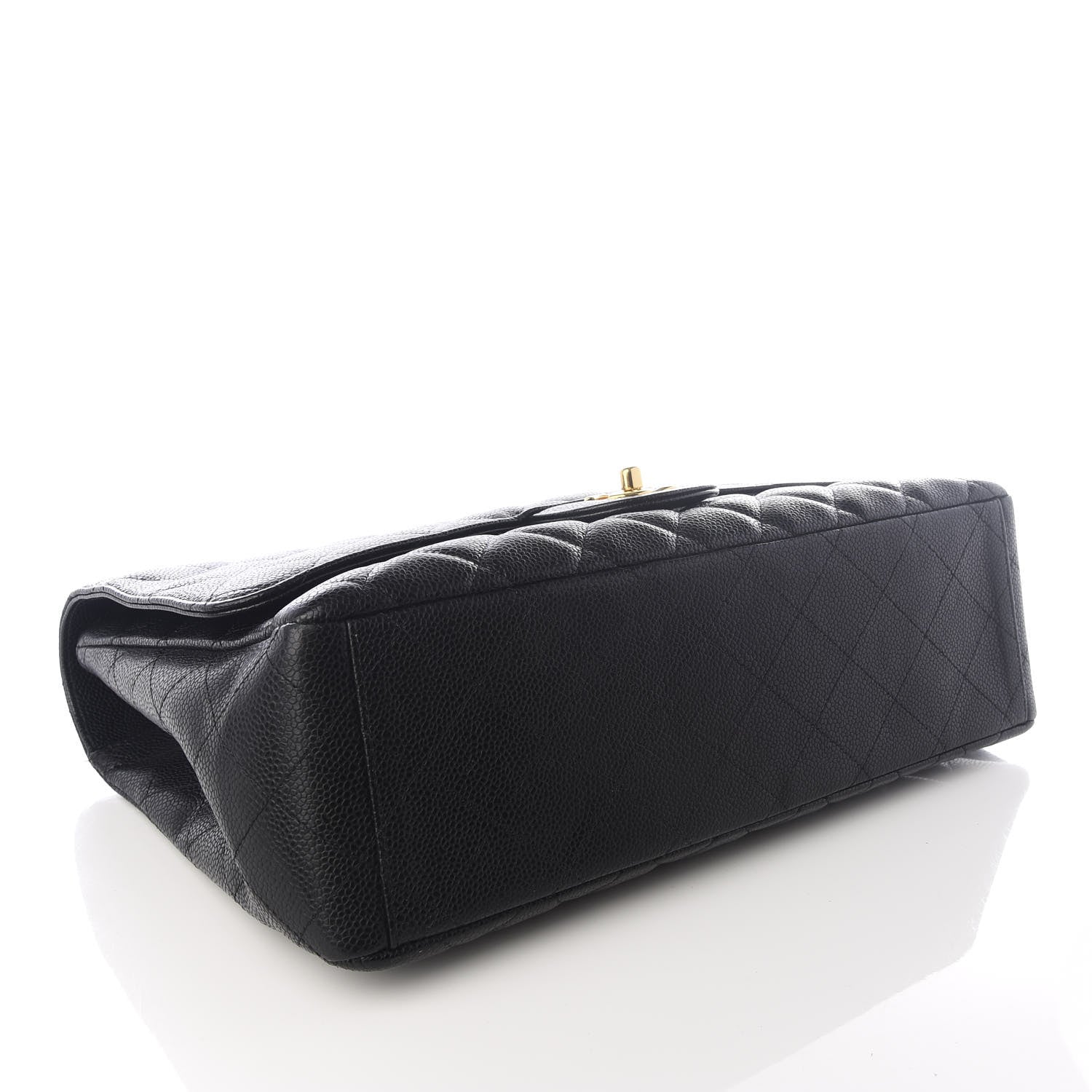 Chanel Caviar Quilted Maxi Single Flap Black 3 of 8