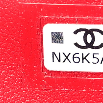 Chanel Jersey Quilted Mini Nano Kelly Shopper Red 7 of 10