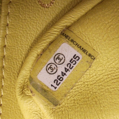 Chanel Lambskin XL JUMBO MAXI Flap Lemon 10 of 12