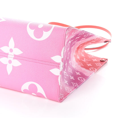 Louis Vuitton Monogram Escale Onthego GM Rouge 9 of 9