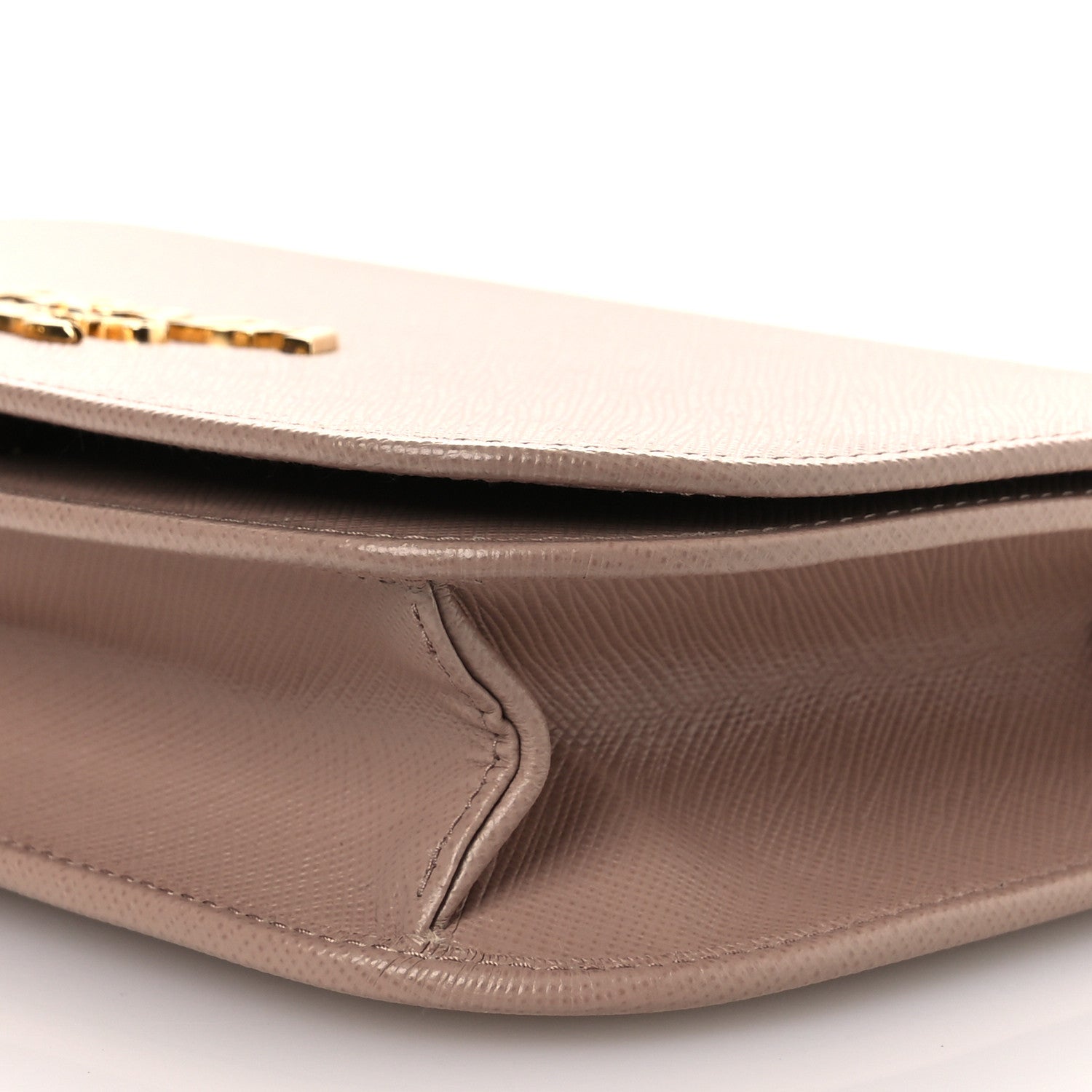 Prada Saffiano Bandoliera Chain Crossbody Bag Cammeo 10 of 15