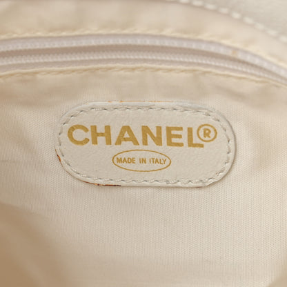 Chanel Caviar CC Shoulder Bag White 6 of 17