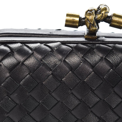 Bottega Veneta Nappa Intrecciato Knot Studded Clutch Black 14 of 15