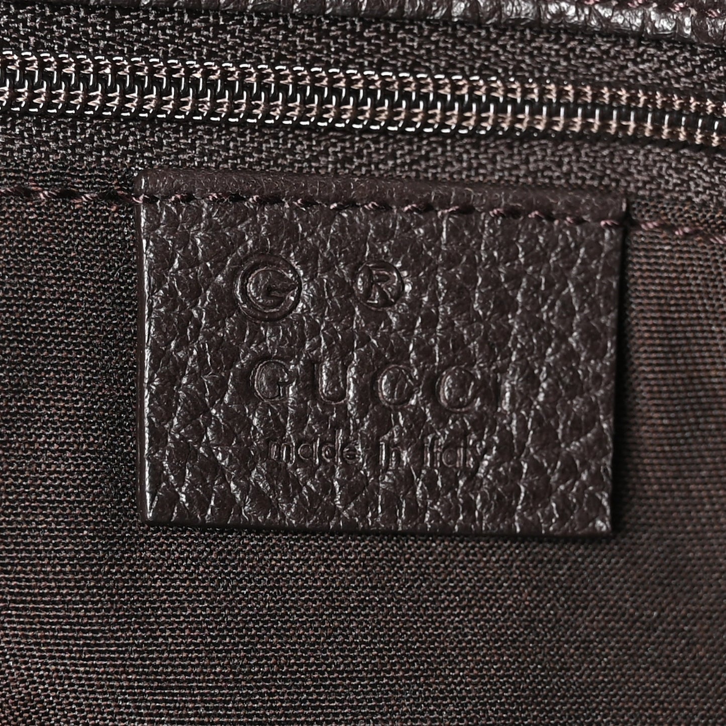 Canvas Monogram Gifford Shopping Tote Brown