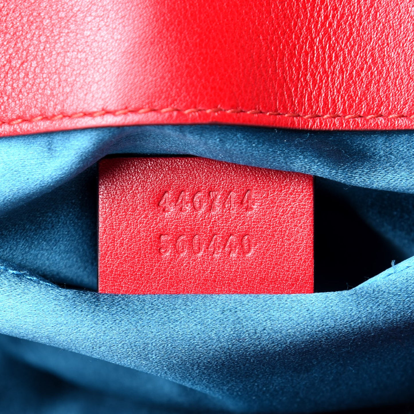 Velvet Matelasse Mini GG Marmont Shoulder Bag Hibiscus Red