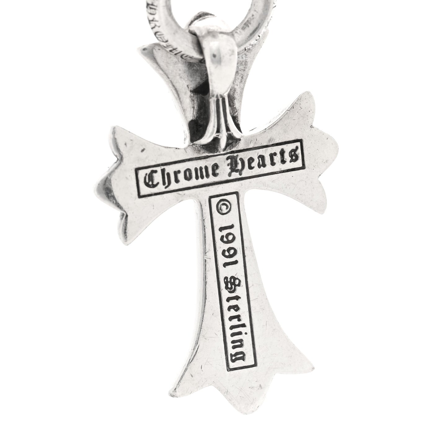 Sterling Silver Large Cross Pendant
